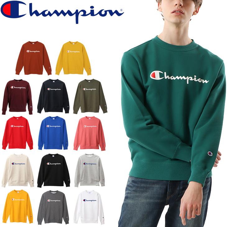 Champion スウェットシャツ メンズ 裏毛 長袖 champion