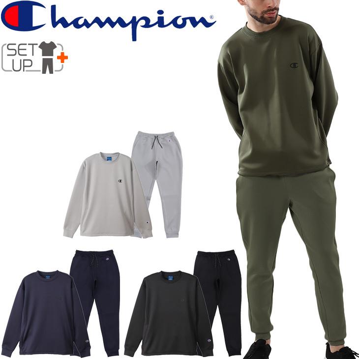 スウェット 上下セット メンズ/Champion チャンピオン テックウィーブ