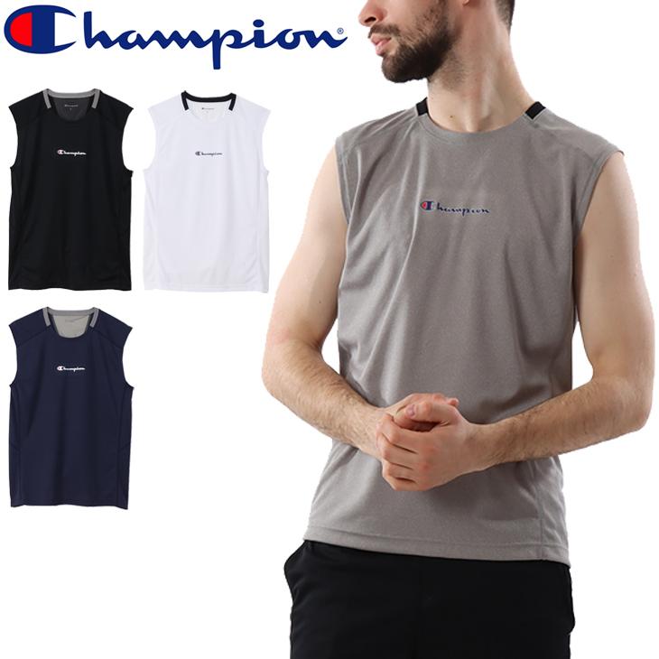 タンクトップ メンズ Champion チャンピオン 吸水速乾 Uvカット トレーニング 機能性 スポーツウェア 男性 スリーブレス トップス C3 Us302 C3 Us302 World Wide Market 通販 Yahoo ショッピング