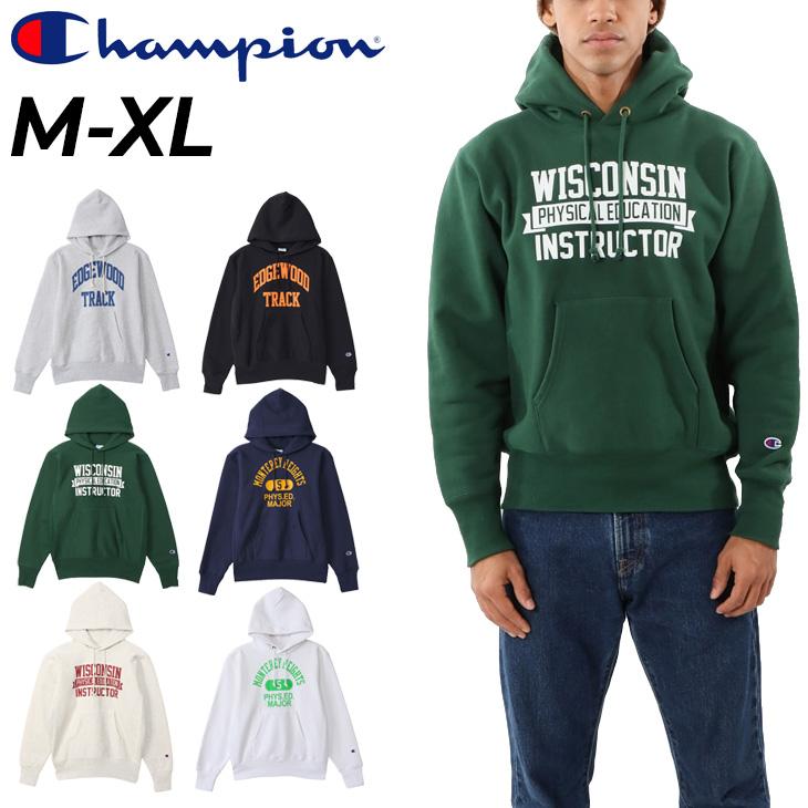 Champion（チャンピオン） メンズ パーカー 長袖 裏起毛 Champion