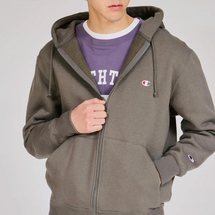 Champion（チャンピオン） スウェット フルジップ パーカー 裏起毛
