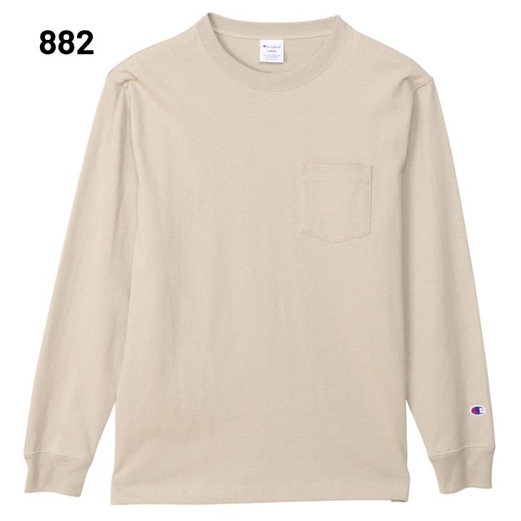 トップス Champion for RHC Pocket Long Sleeve T Champion（チャンピオン） 長袖 Tシャツ メンズ ポケットT 無地 ロンT