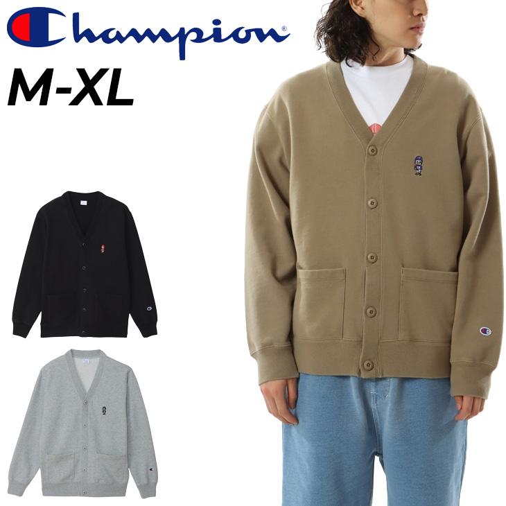 Champion チャンピオン カーディガン スウェット メンズ Vネック