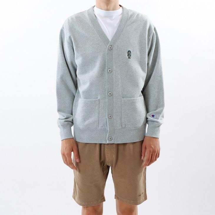 Champion グレー カーディガン 楽天市場】Champion（チャンピオン） リバースウィーブ ジップ