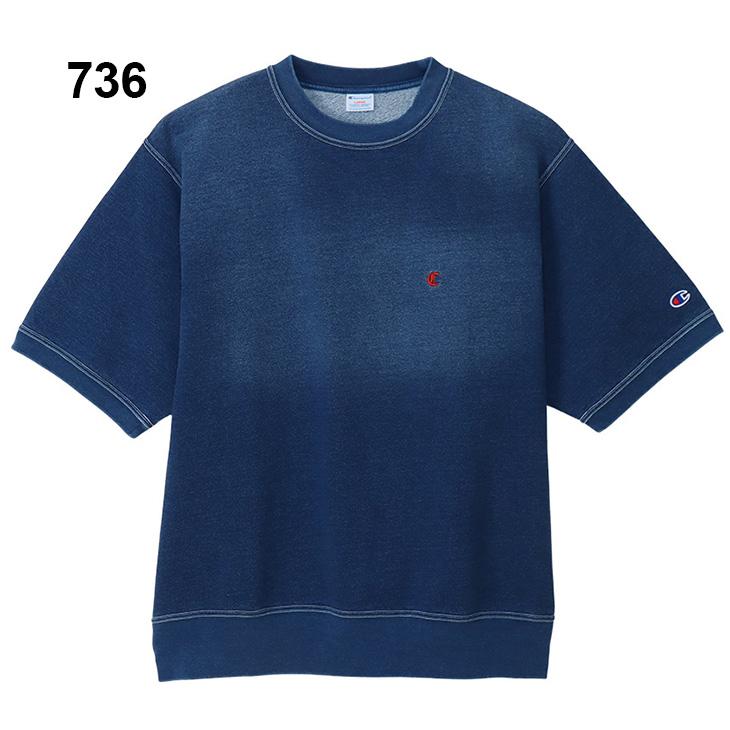 Champion（チャンピオン） 半袖 スウェットシャツ メンズ プルオーバー