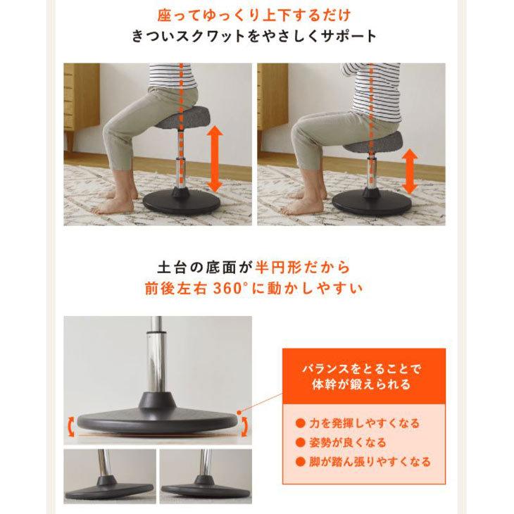 MIZUNO（ミズノ） トレーニング用品 スクワット スツール 椅子 組立式