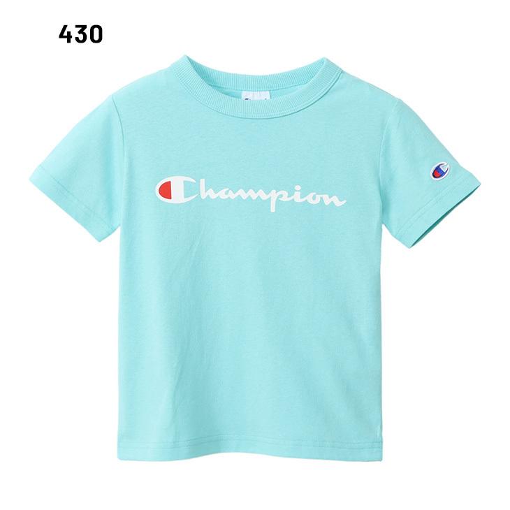 Champion チャンピオン Tシャツ カットソー キッズ サイズ160 ネイビー プリント メンズ 半袖 販売期間 限定のお得なタイムセール キッズ