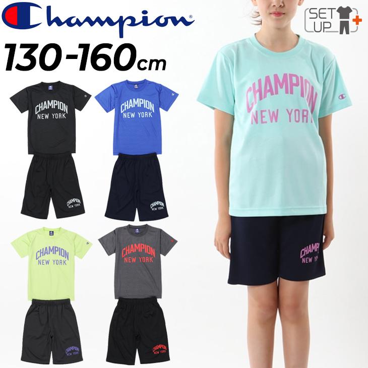 Champion ポロシャツとショートパンツセットアップ Champion チャンピオン 上下セット メンズ ベーシック パイル