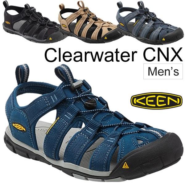 送料無料 KEEN キーン クリアウォーター CNX メンズ　男性 CLEAR WATER CNX/水陸兼用 スポーツサンダル アウトドア シューズ キャンプ フェス カジュアル｜w-w-m