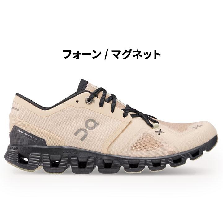 シューズ(女性用) yun クラウド オン ランニングシューズ レディース on エックス3