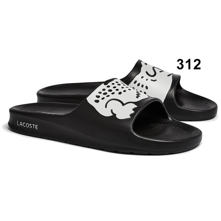 LACOSTE ラコステ/メンズ サーブ スライド 2.0 サンダル ロゴ LACOSTE】Serve 2.0 Evo Sliders ロゴ スライダー ♪ (LACOSTE