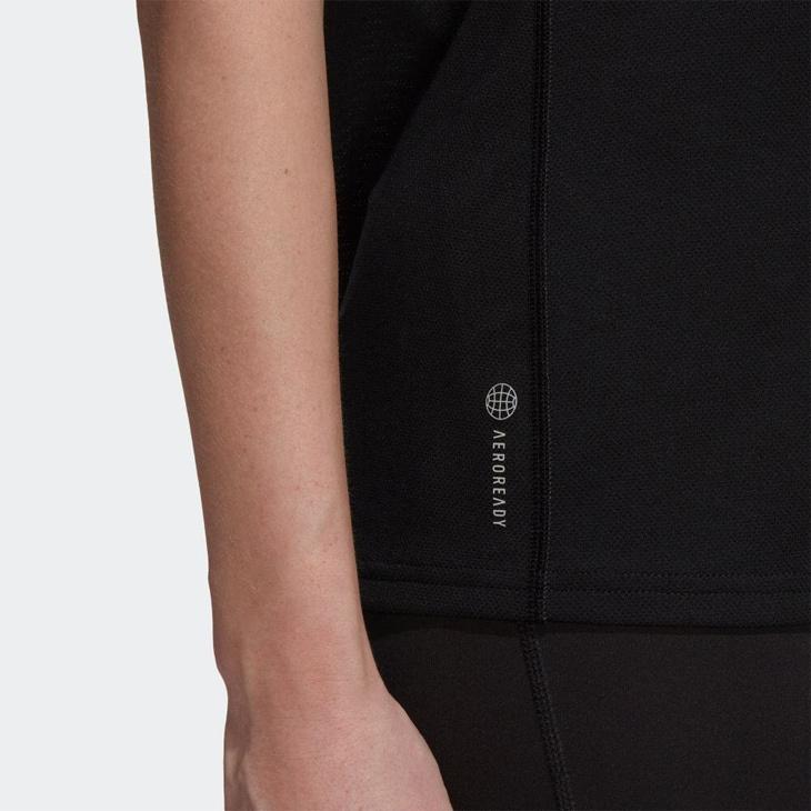 adidas（アディダス） ランニングシャツ 半袖 Tシャツ レディース