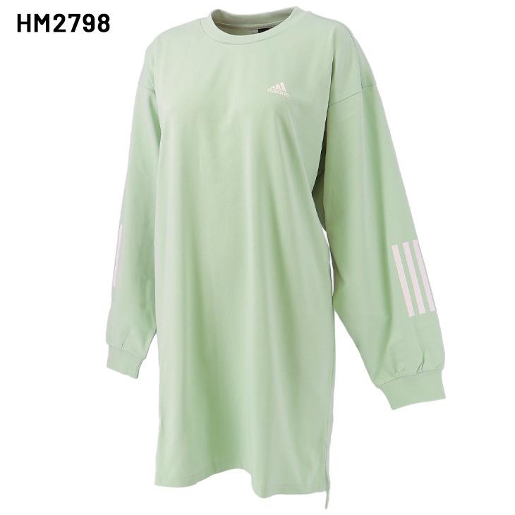 adidas チュニック 長袖 Tシャツ レディース アディダス ワー