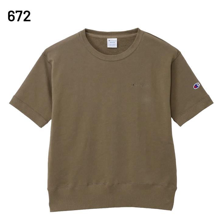 値下げ不可　Champion 半袖スウェット L Champion（チャンピオン） 半袖 スウェットシャツ レディース 半そで