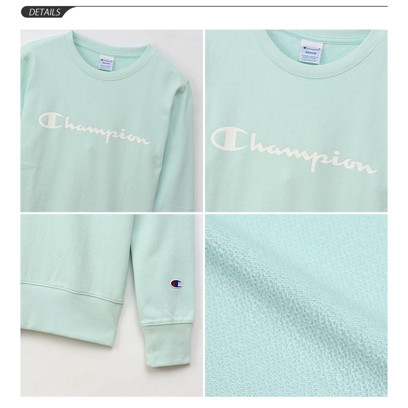 スウェットシャツ 長袖 レディース Champion チャンピオン Basic ベーシック スポーツ 女性 クルーネック スエット トレーナー トップス Cw K015 Cw K015 World Wide Market 通販 Yahoo ショッピング