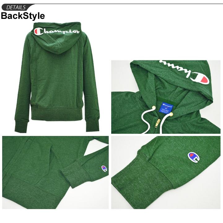 スウェット 長袖 パーカー レディース Champion チャンピオン ジップアップ フーディ スポーツ カジュアル Cw K109 Cw Ns414 World Wide Market 通販 Yahoo ショッピング