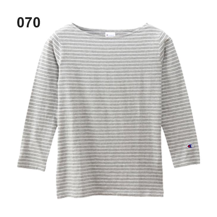 Tシャツ 7分袖 レディース Champion チャンピオン ベーシック ボート 