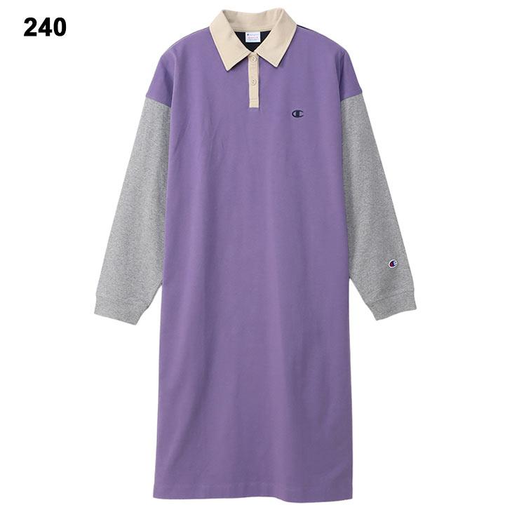 Champion チャンピオン ポロワンピース Lサイズ ミントグリーン Champion ポロワンピース レディース チャンピオン カジュアル
