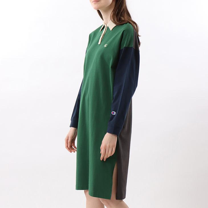 Champion ポロワンピース レディース チャンピオン カジュアル