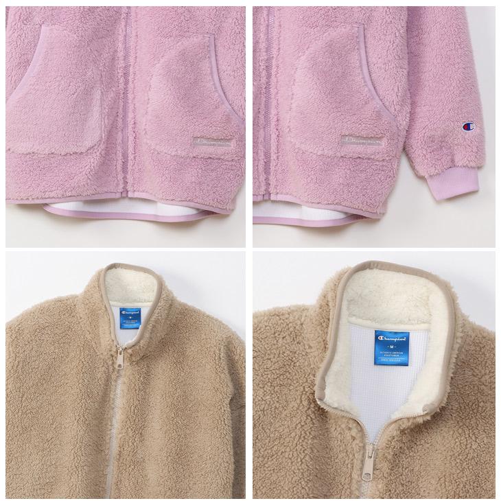 Champion - 新品L チャンピオン ゴルフ  ボアジャケット フルジップ レディース 楽天市場】チャンピオン ボアジャケット ブランド レディース