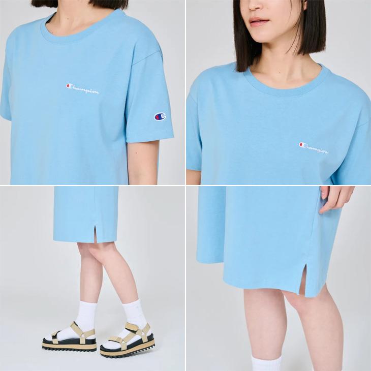 Champion（チャンピオン） 半袖 ワンピース レディース Champion T