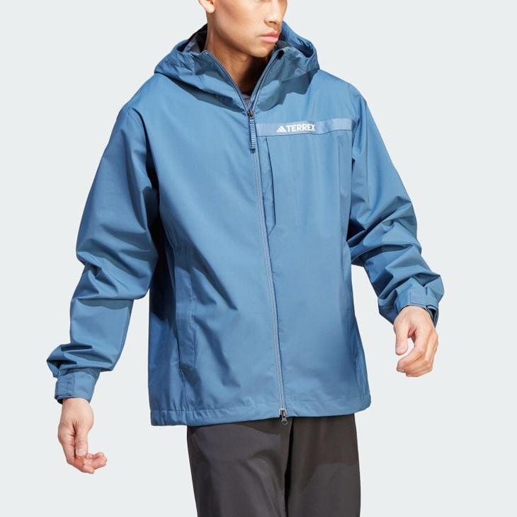 アディダス レインジャケット メンズ adida TERREX テレックス マルチ RAIN. RDY 2.5層構造 アウトドアウェア 軽量 パッカブル 男性用 レインウェア DK874｜w-w-m｜05