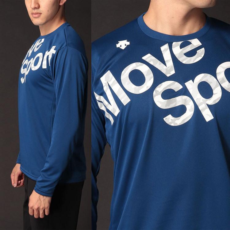 DESCENTE（デサント） 長袖 Tシャツ メンズ スポーツウェア ランニング
