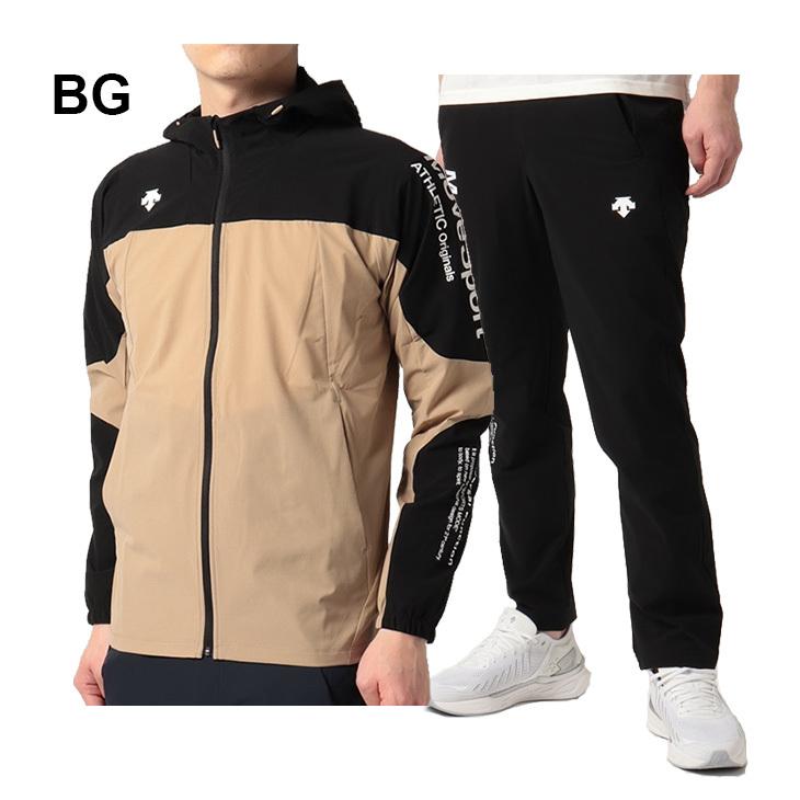 DESCENTE チームデサント　ウェア 上のみ(S) DESCENTE トレーニングウェア ジャージ 上下 メンズ デサント