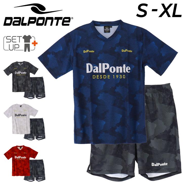 DalPonte ダウポンチ　ウェアセット ダウポンチ 当店別注 半袖Tシャツ ハーフパンツ メンズ 上下 DALPONTE
