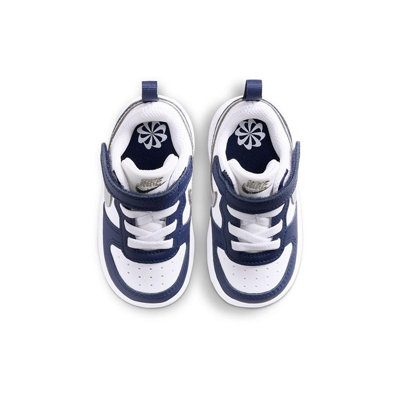 Nike キッズスニーカー US 2Y ネイビー/ホワイト　21cm モアテン NIKE（ナイキ） ベビーシューズ スニーカー 12-16cm キッズ 子供靴