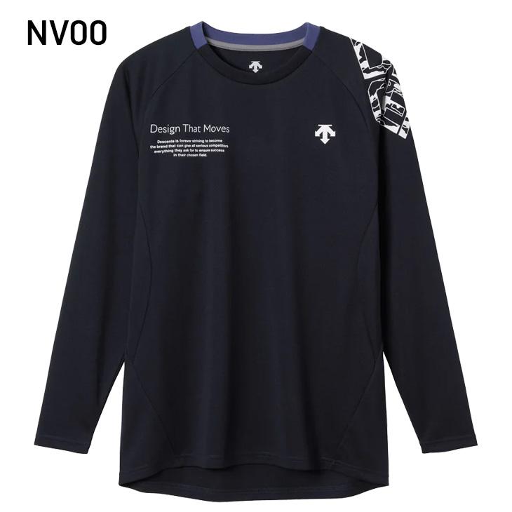 シャツ デサント 長袖 バレーボールシャツ メンズ レディース DESCENTE
