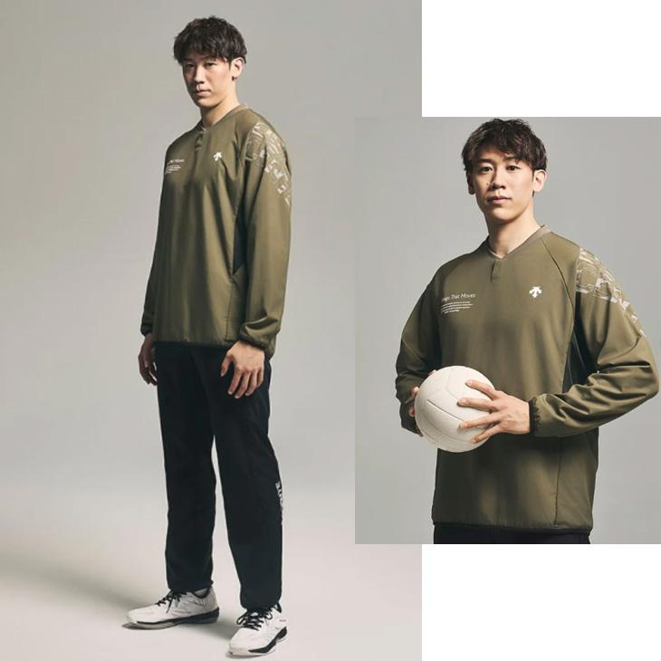 シャツ デサント ウォーマージャケット メンズ レディース DESCENTE