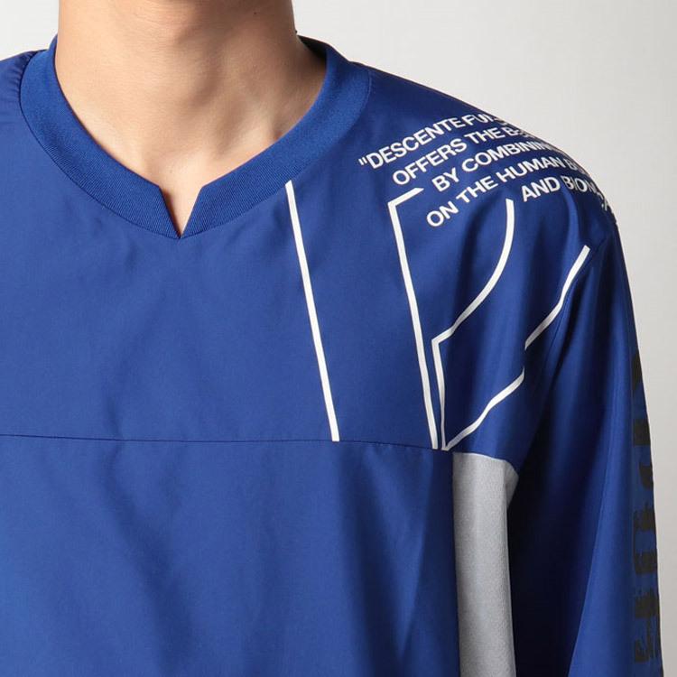 DESCENTE（デサント） 長袖 ピステトップ メンズ プラクティスシャツ