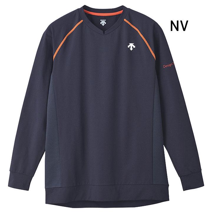 DESCENTE（デサント） 長袖 ピステシャツ メンズ レディース 裏起毛