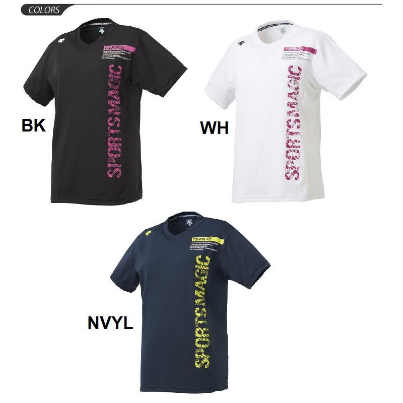 半袖 Tシャツ プラクティスシャツ レディース Descente デサント スポーツウェア バレーボール Vネック 女性 練習着 トレーニング Dvwnja51 Dvwnja51 World Wide Market 通販 Yahoo ショッピング