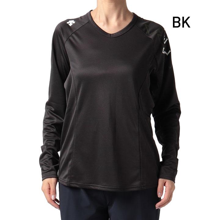 DESCENTE Tシャツ 長袖 レディース デサント バレーボール 吸汗