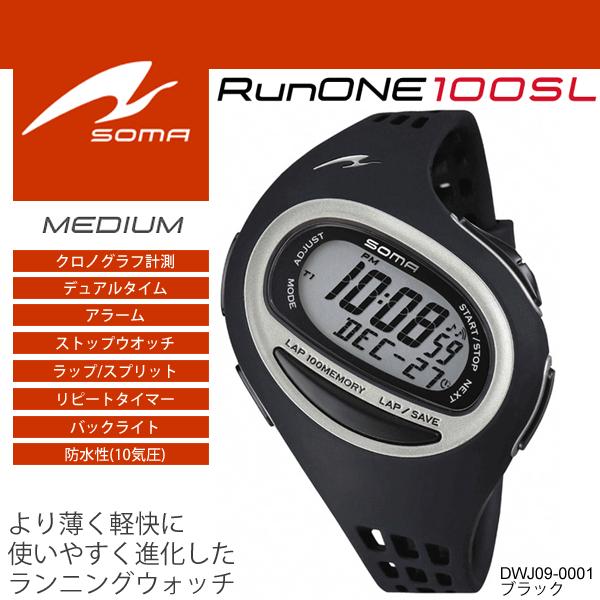ONE ランニングウォッチ 腕時計 メンズ レディース/ソーマ SOMA Run