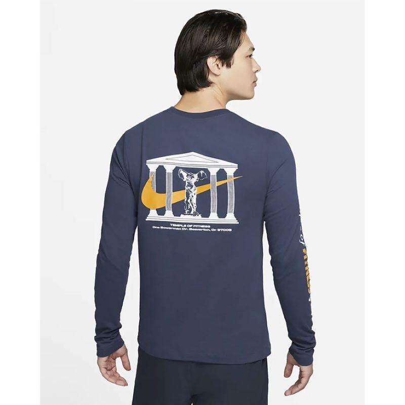 Nike Dri-FIT ネイビー Tシャツ M Nike Dri-FIT Men's Fitness T-Shirt – Midway Sports