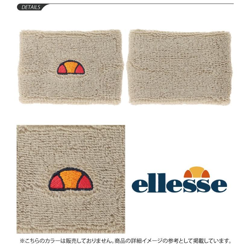 リストバンド テニス 両手用 両腕用 メンズ レディース ellesse