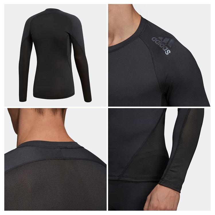 アディダス Pro elite 長袖 M adidas コンプレッション 長袖シャツ メンズ/アディダス