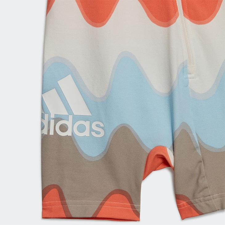 アディダスadidas  マリメッココラボ ロンパース 80cm adidas アディダス ベビーウェア ロンパース マリメッコ 女の子