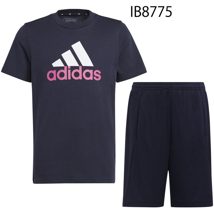adidas（アディダス） キッズ 半袖Tシャツ ハーフパンツ 上下 ジュニア