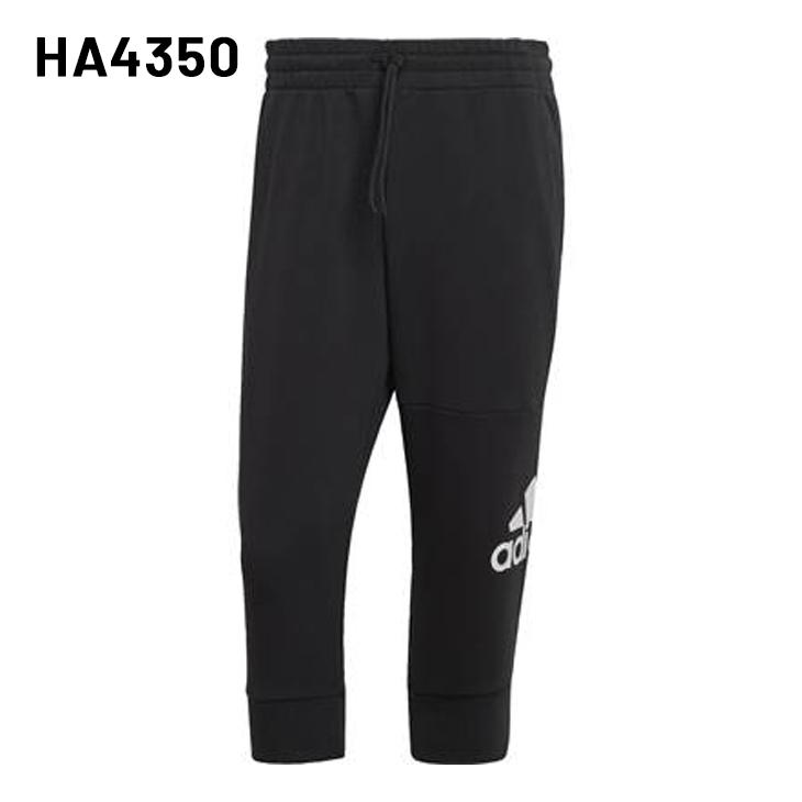 アディダス スウェットパンツ 7分丈 メンズ adidas クロップドパンツ クォーターパンツ ビッグロゴ 3/4丈 トレーニング ジム 運動 男性 スポーツウェア /ECQ60｜w-w-m｜02