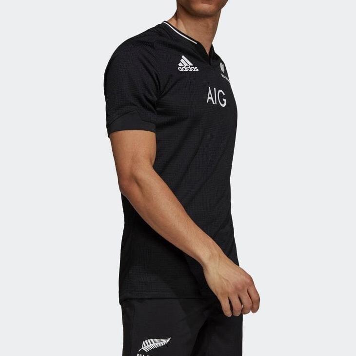 All Blacks 半袖　襟なし　adidas 新品 adidas ポロシャツ 半袖 メンズ アディダス ALL BLACKS オール