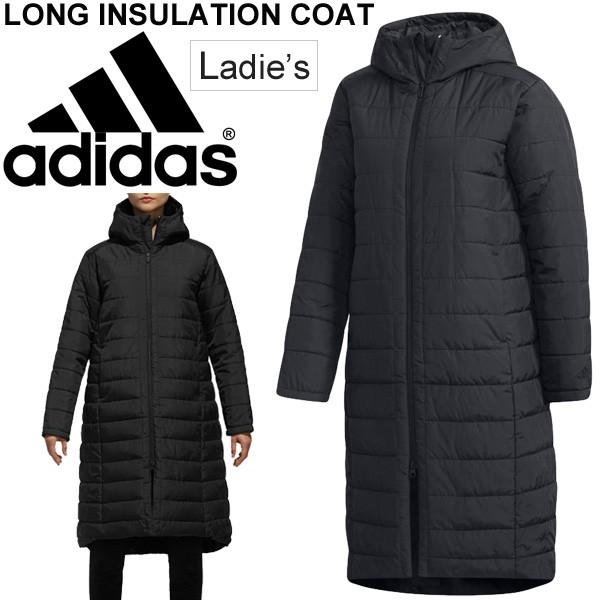 ロングコート 防寒コート ベンチコート レディース adidas アディダス LONG INSULATION COAT ロング インシュレーション  女性用 スポーツ カジュアル/ EYU96 :EYU96:WORLD WIDE MARKET - 通販 - Yahoo!ショッピング