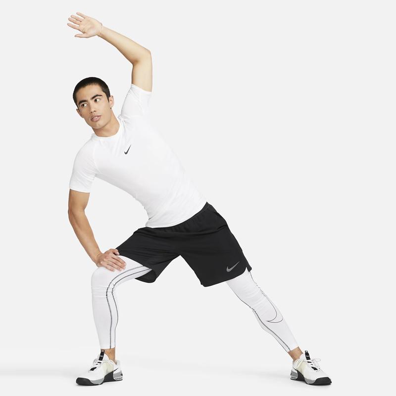 Nike DRI-FIT ホワイトシャツ L NIKE ナイキ メンズ 半袖シャツ プロ Dri-FIT タイト