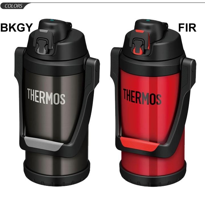 THERMOS 真空断熱スポーツジャグ FFV-2000 ブラックグレー THERMOS サーモス(Thermos) 水筒 真空断熱スポーツジャグ 2.0L