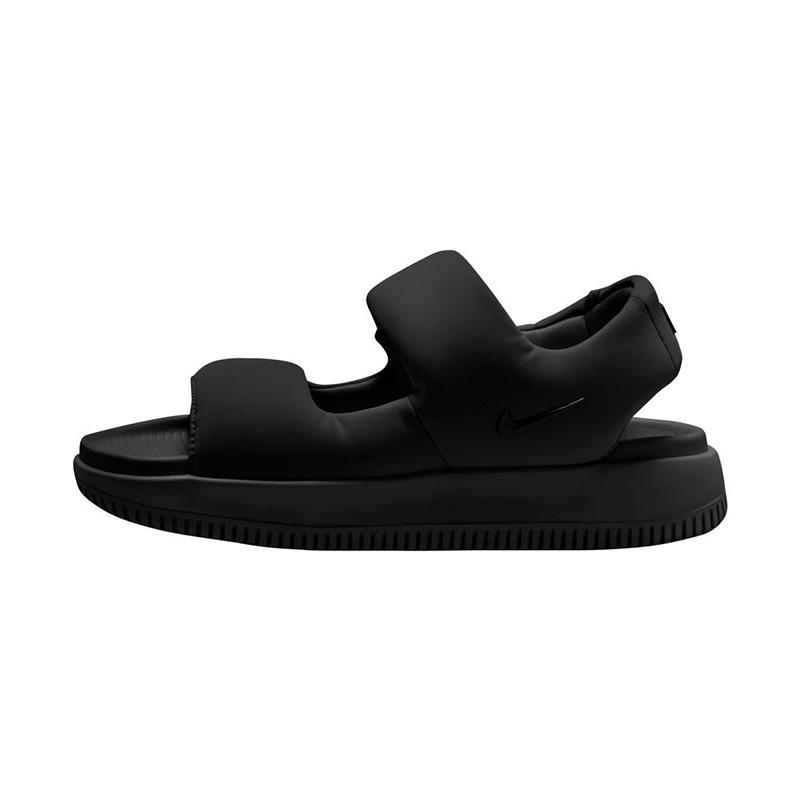 【極美品】NIKE カームサンダル 箱付き！黒 ブラック24cm 厚底 NIKE（ナイキ） レディース サンダル カーム 厚底 ストラップサンダル