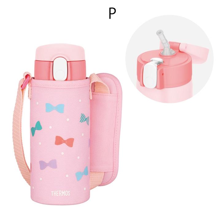 THERMOS（サーモス） 水筒 400ml 保冷専用 真空断熱ストローボトル