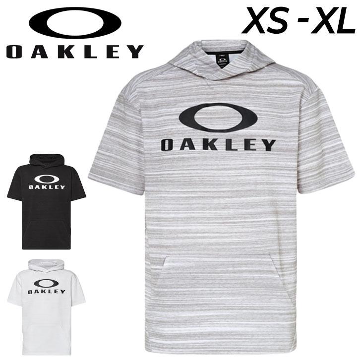 【新品、未使用】　オークリー　パーカー　半袖　グレー　Mサイズ Oakley - 新品 オークリー 半袖 パーカー スウェット